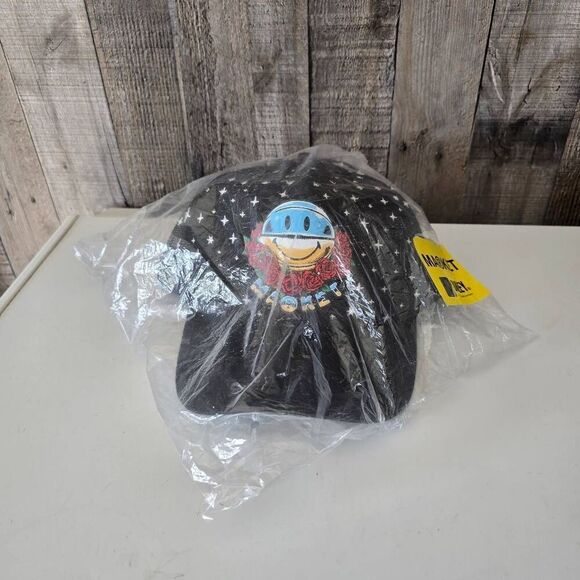 Chinatown Market SMILEY Trucker Hat Snap Back NWT - Picture 2 of 5